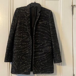 The Kooples blazer style woven coat